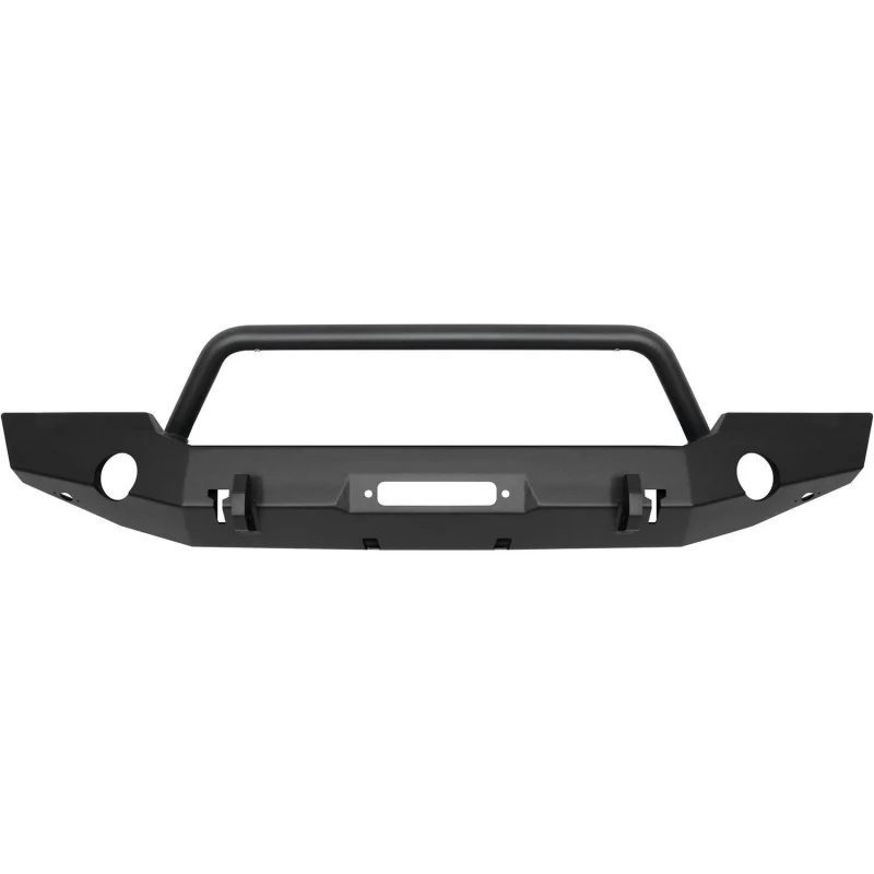 Westin WJ2 Full Width Front Bumper w/Bull Bar Steel Textured Black Model 59-80115 - Image 3
