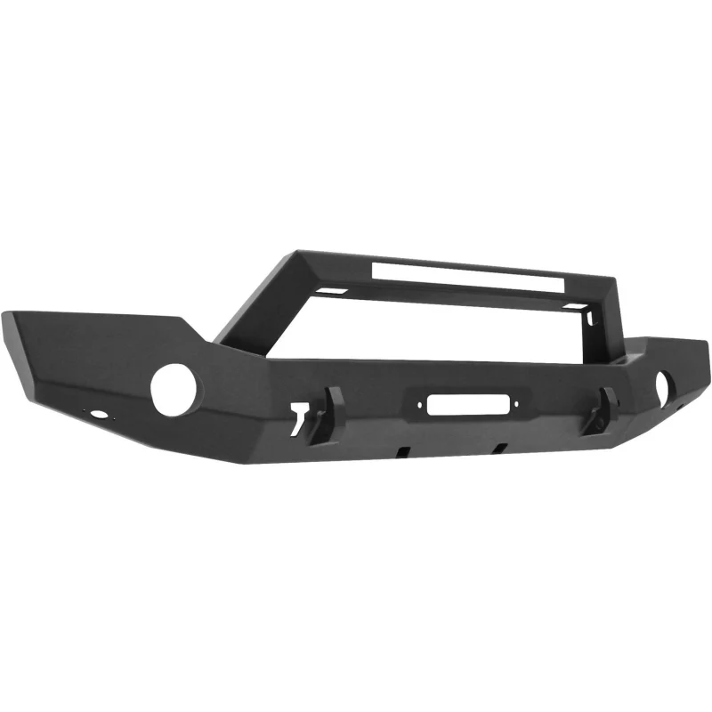 Westin WJ2 Full Width Front Bumper With LED Light Bar Mount Textured Black Steel Model 59-80125 - Image 2