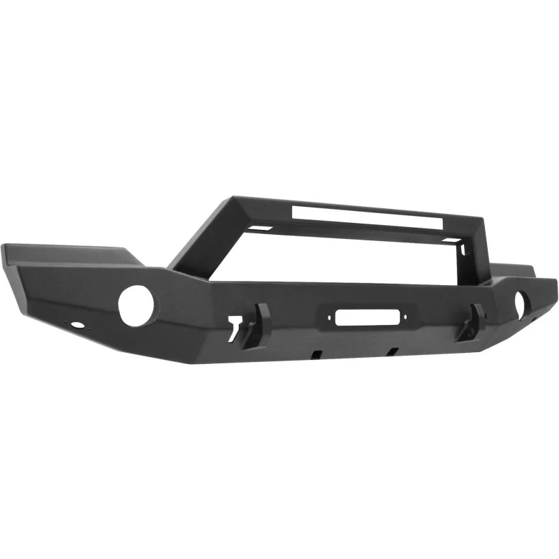 Westin WJ2 Full Width Front Bumper With LED Light Textured Black Steel Model 59-80055 - Image 2