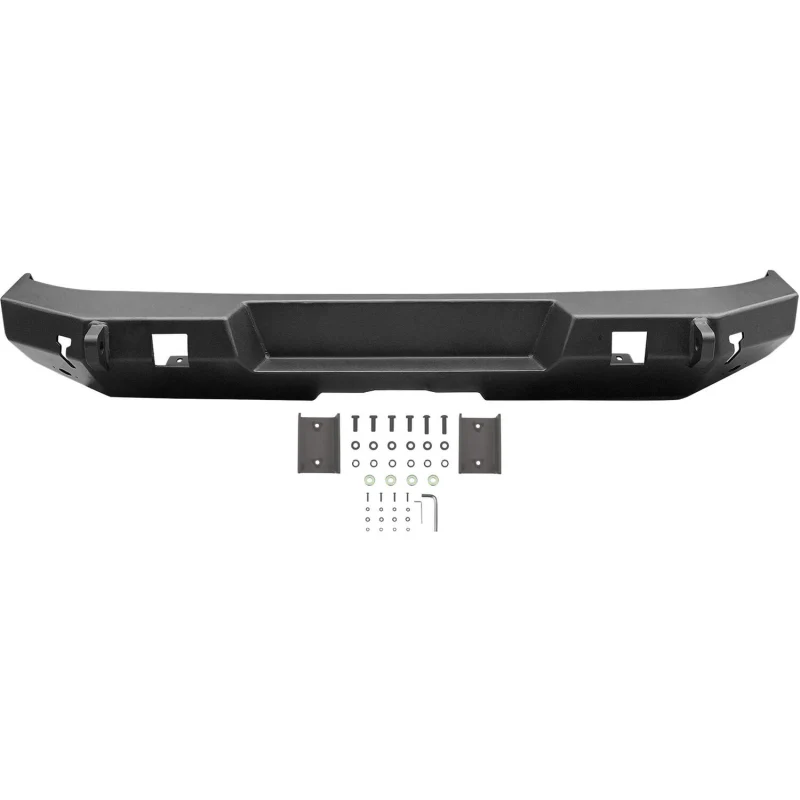 Westin WJ2 Rear Bumper Steel Textured Black Model 59-82005 - Image 11