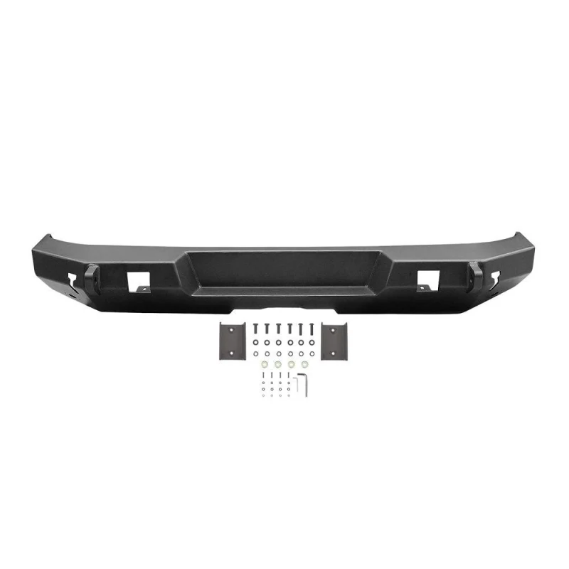 Westin WJ2 Rear Bumper Steel Textured Black Model 59-82025 - Image 5
