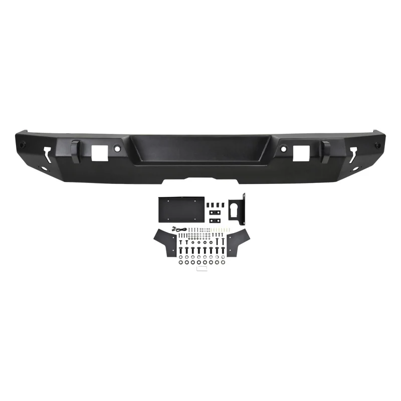 Westin WJ2 Rear Bumper Steel w/Sensors Textured Black Model 59-82045 - Image 5