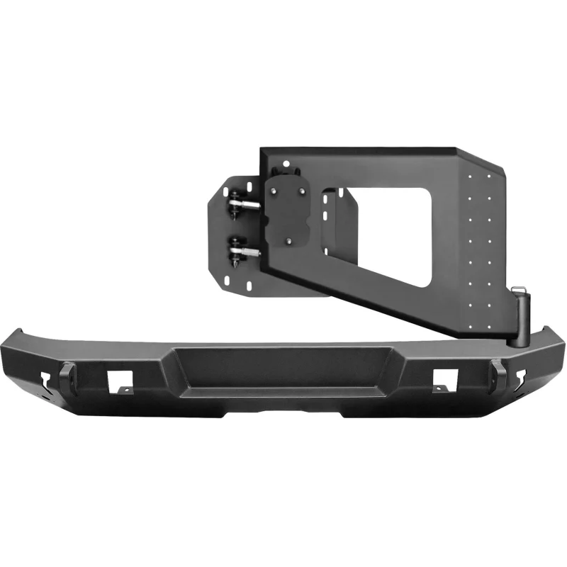 Westin WJ2 Rear Bumper w/Tire Carrier Steel Textured Black Model 59-82015 - Image 3