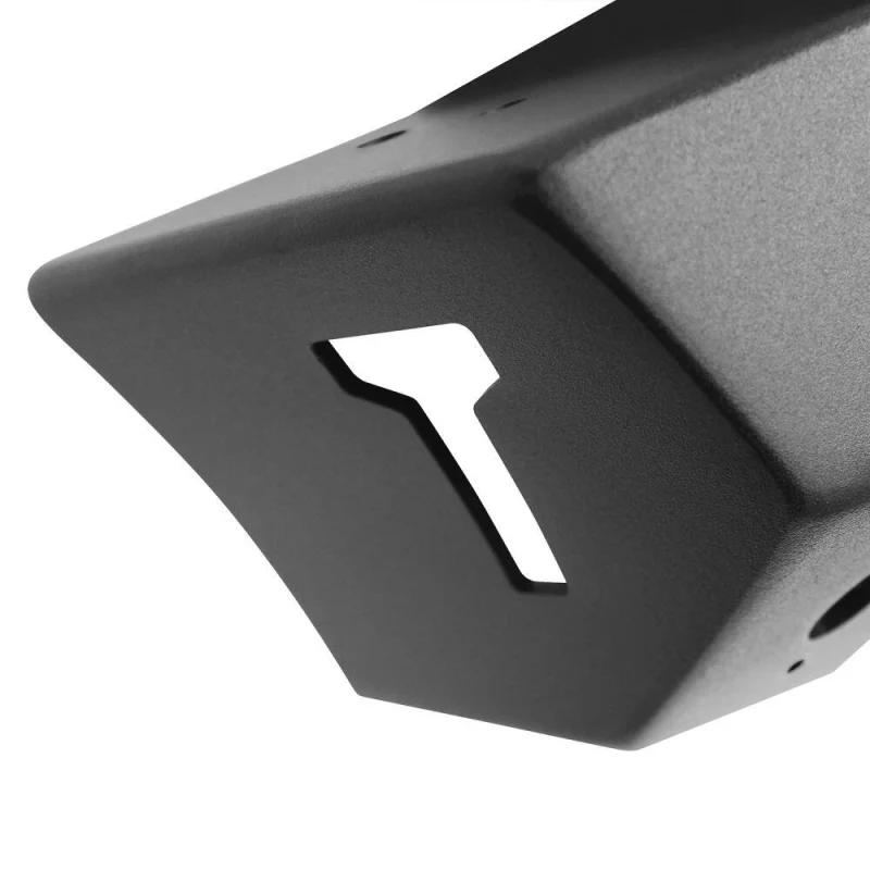 Westin WJ2 Stubby Front Bumper Steel Textured Black Model 59-80065 - Image 11