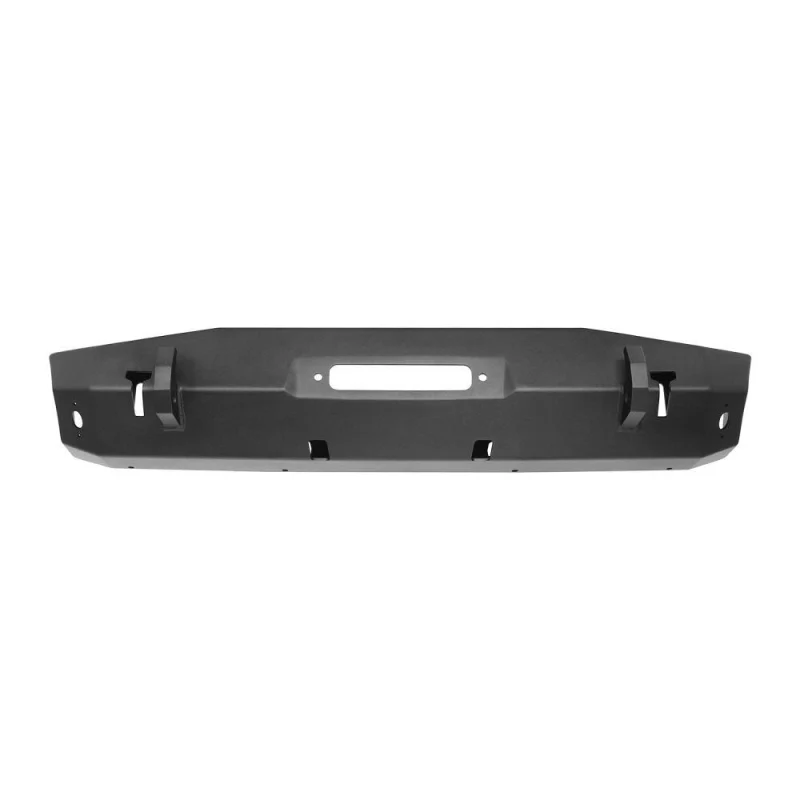 Westin WJ2 Stubby Front Bumper Steel Textured Black Model 59-80065 - Image 3