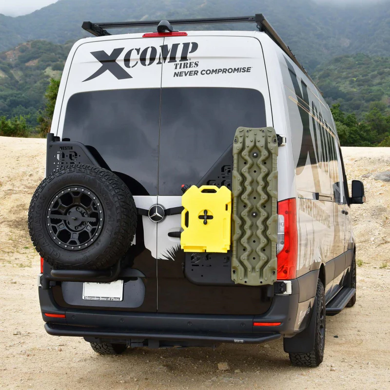 Westin XTS Molle Rear Swingout Carrier Pass. Side Textured Black Model 59-742295 - Image 7