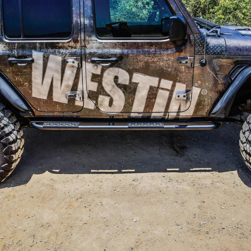Westin XTS Rock Sliders Textured Black Model 42-14065 - Image 7