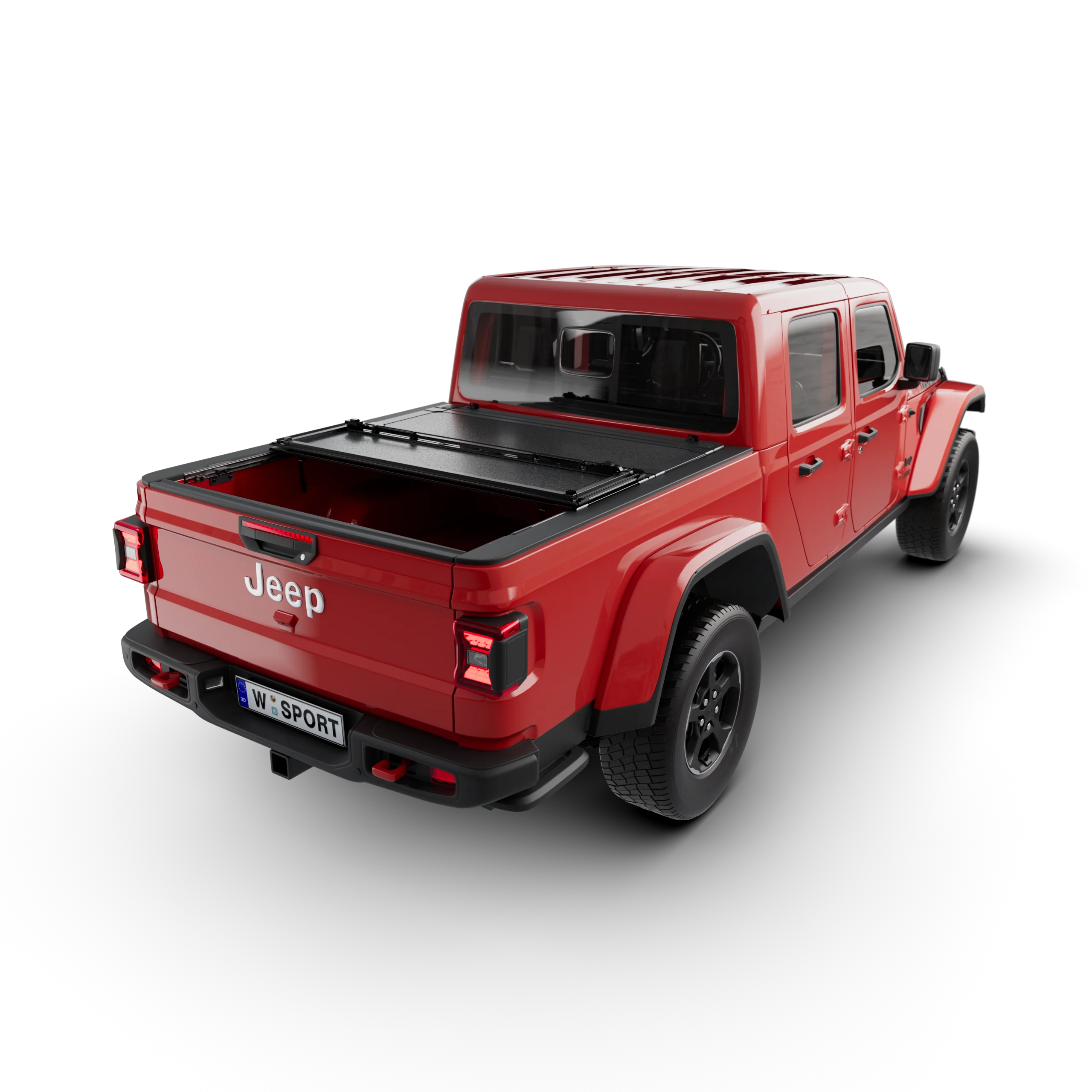 Worksport AL4 Tonneau Cover W/Cargo Mgmt System 5' Bed Model 4921150 - Image 2