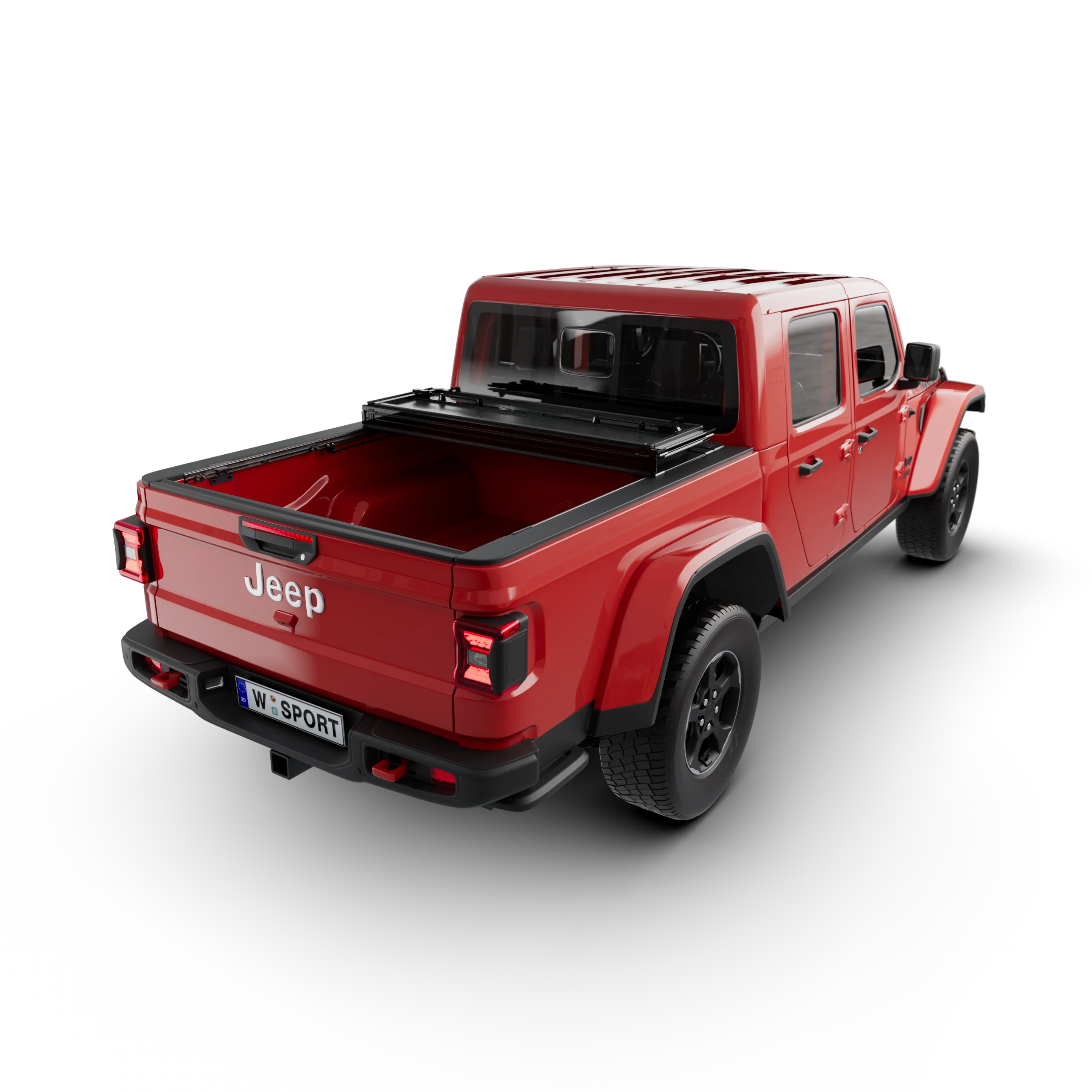 Worksport AL4 Tonneau Cover W/Cargo Mgmt System 5' Bed Model 4921150 - Image 3
